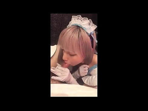 ❤️ Японський ідол [маюка], французький костюм покоївки, частина 1, мінет і дрочка з лосьйоном ️ Супер секс у нас ❌️
